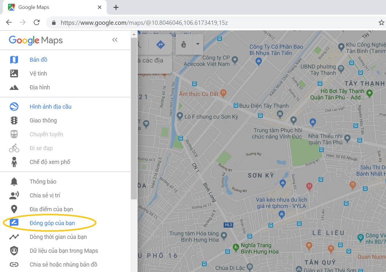 cách seo google map